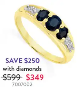 Goldmark Ring with diamond offer