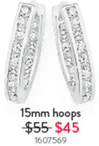 Goldmark 15mm hoops offer