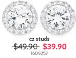 Goldmark cz studs offer