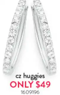 Goldmark cz huggies offer