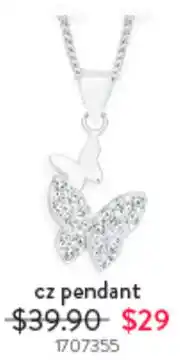 Goldmark cz pendant offer