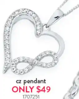 Goldmark cz pendant offer