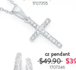 Goldmark cz pendant offer