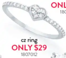 Goldmark cz ring offer