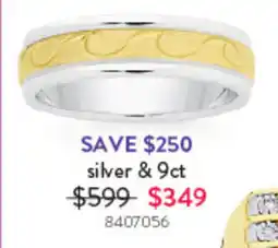 Goldmark silver & 9ct offer