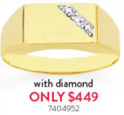 Goldmark Ring Diamond offer
