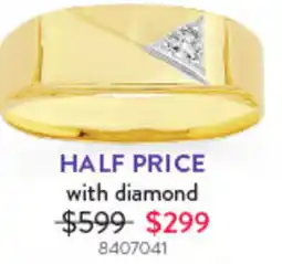 Goldmark Ring with diamond offer