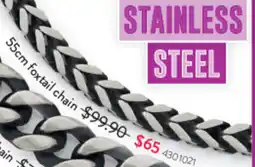 Goldmark 55cm foxtail chain offer