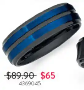 Goldmark Tungsten Carbide Rings offer