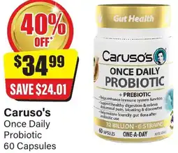 Caruso's Once Daily Probiotic