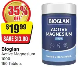 Chemist Discount Centre Bioglan Active Magnesium offer