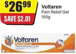 Chemist Discount Centre Voltaren Pain Relief Gel offer