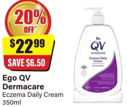 Chemist Discount Centre Ego QV Dermacare offer