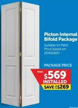 Doors Plus Picton Internal Bifold Package offer