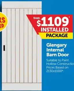 Doors Plus Glengary Internal Barn Door offer