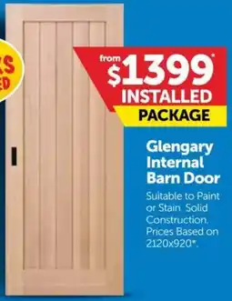Doors Plus Glengary Internal Barn Door offer