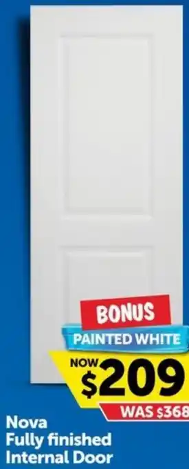 Doors Plus Nova Fully finished Internal Door offer