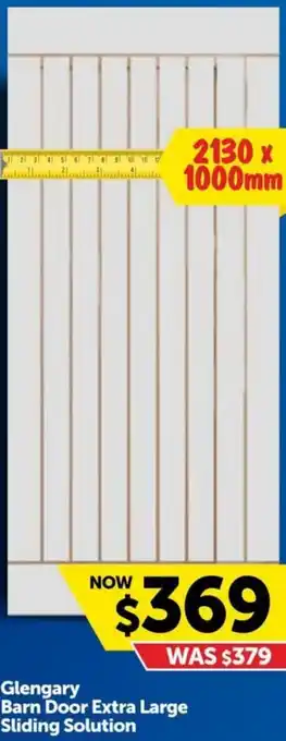 Doors Plus Glengary Barn Door Extra Large Sliding Solution offer