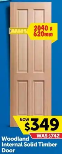 Doors Plus Woodland Internal Solid Timber Door offer