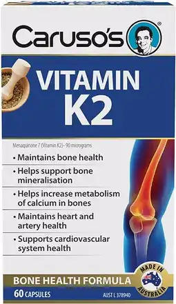 healthylife Carusos Vitamin K2 60 Capsules offer