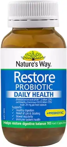 healthylife Nature's Way Restore Probiotic Daily Health 90 Capsules offer