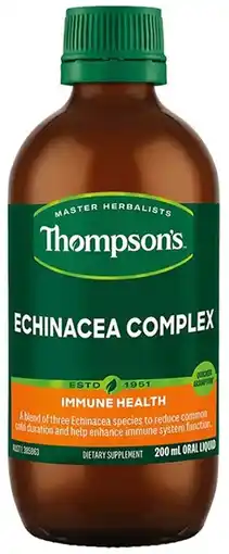 healthylife Thompsons Echinacea Complex 200ml offer