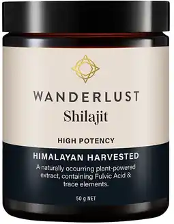 healthylife Wanderlust Shilajit Powder 50g offer