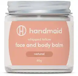 healthylife Handmaid Whipped Tallow Face and Body Balm Natural 80g offer