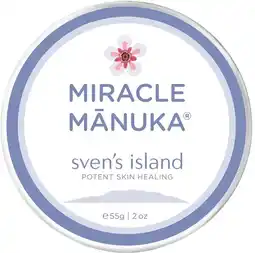 healthylife Svens Island Miracle Manuka Skin Repair Ointment 55g offer