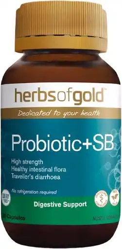 healthylife Herbs of Gold Probiotic + SB 60 Capsules offer