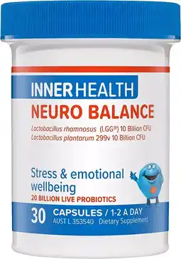 healthylife Inner Health Neuro Balance Probiotic 30 Capsules offer