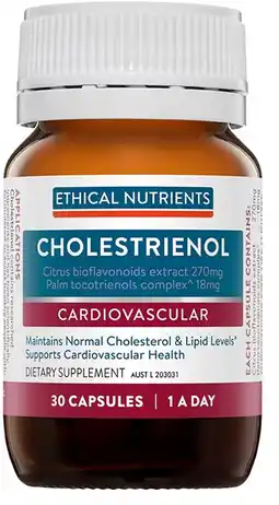 healthylife Ethical Nutrients Cholestrienol 30 Capsules offer