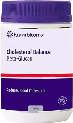 healthylife Henry Blooms Cholesterol Balance Beta Glucan Powder 400g offer