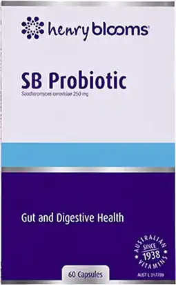 healthylife Henry Blooms SB Probiotic Gut Health 60 Capsules offer