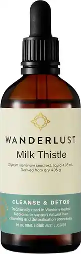 healthylife Wanderlust Milk Thistle Drops 90ml offer