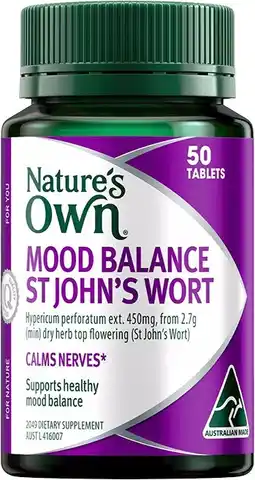healthylife Nature’s Own Mood Balance St John's Wort 50 Tablets offer