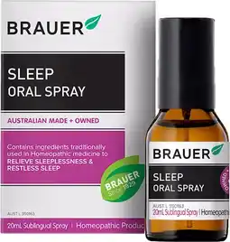 healthylife Brauer Sleep Oral Spray 20ml offer