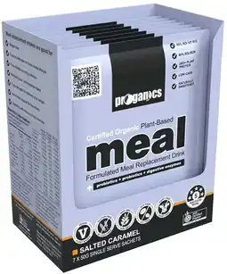 healthylife Proganics Organic Plant Based Meal Replacement Salted Caramel 350g offer