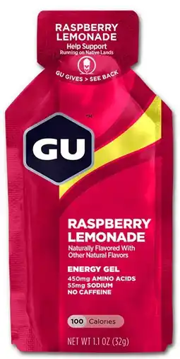 healthylife GU Energy Gel Raspberry Lemonade 32g offer
