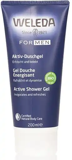 healthylife Weleda Men Active Fresh Shower Gel 200ml offer