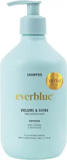 healthylife Everblue Shampoo Empower Volume and Shine 400ml offer
