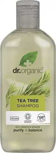 healthylife Dr Organic Tea Tree Shampoo 265ml offer