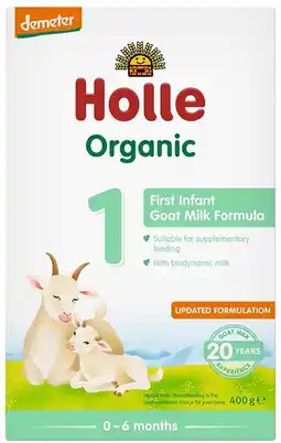 healthylife Holle Organic Goat Milk Infant Formula 1 with DHA 400g offer