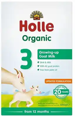 healthylife Holle Organic Goat Milk Toddler Formula 3 with DHA 400g offer