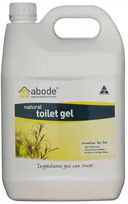 healthylife Abode Natural Toilet Gel Tea Tree 4L offer
