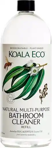 healthylife Koala Eco Multi-Purpose Bathroom Cleaner Australian Eucalyptus 1L offer