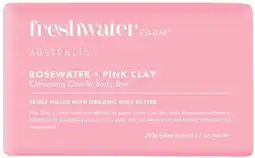 healthylife Freshwater Farm Rosewater + Pink Clay Body Bar 200g offer