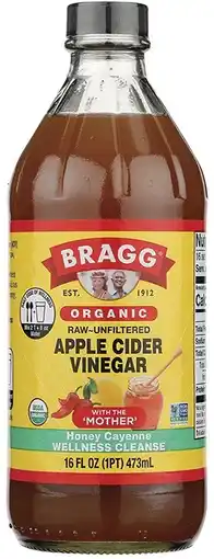 healthylife Braggs Apple Cider Vinegar Wellness Cleanse 473ml offer
