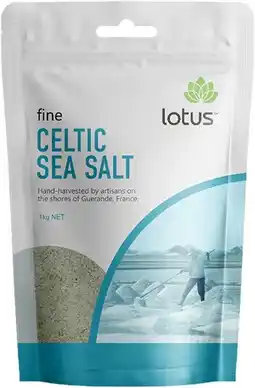healthylife Lotus Fine Celtic Sea Salt 1kg offer