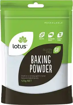 healthylife Lotus Baking Powder Gluten Free 125g offer